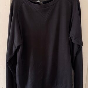 Y-3 Black Crewneck Sweater